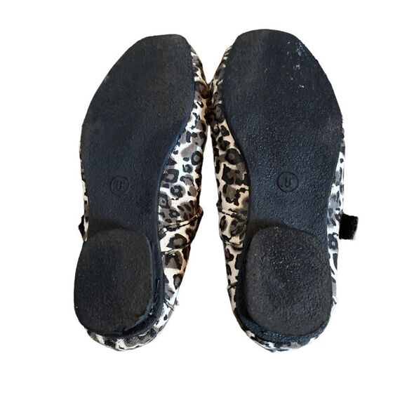Shoes of Soul Canvas Leopard Mary Janes Size 8 - Picture 7 of 7
